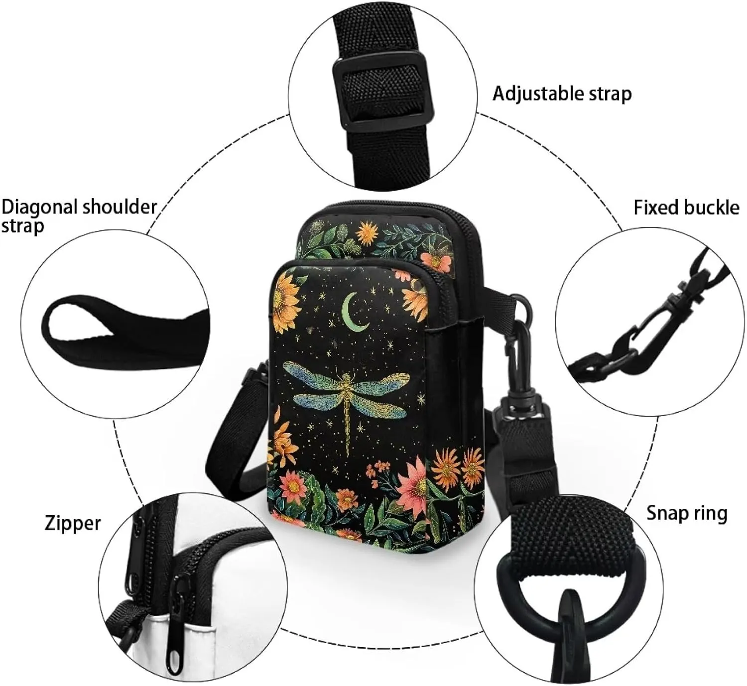 Purses for Women Crossbody Bag Small with Adjustable Strap for Daily Use