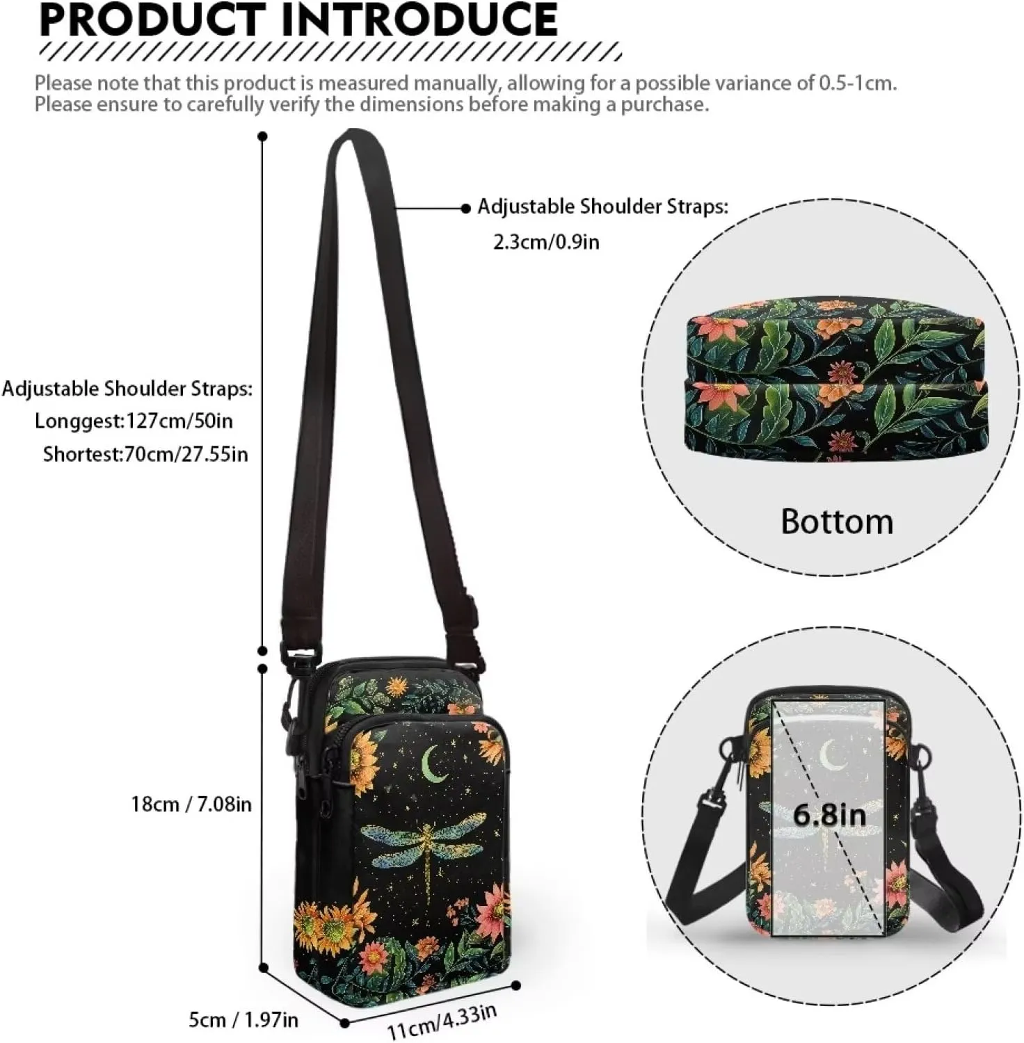 Purses for Women Crossbody Bag Small with Adjustable Strap for Daily Use