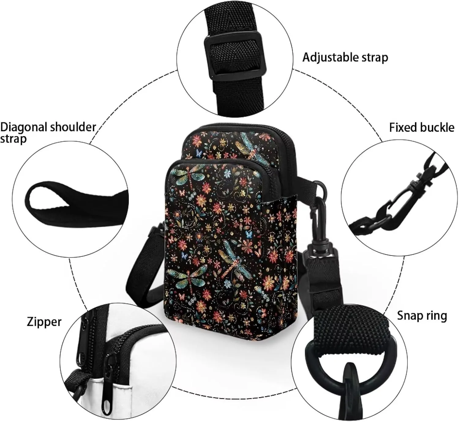 Purses for Women Crossbody Bag Small with Adjustable Strap for Daily Use