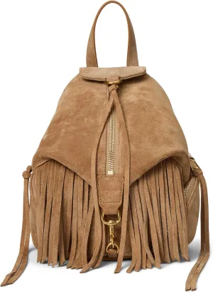 Rebecca Minkoff Conv Mini Julian Backpack with Fr, Praline