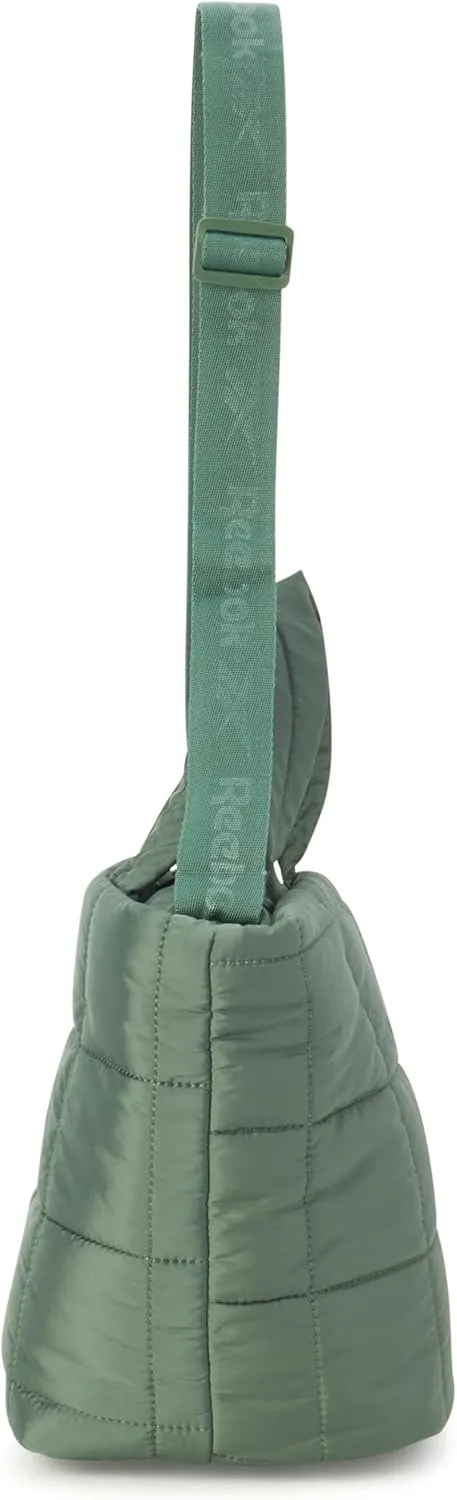 Reebok Crossbody Bags for Women - Lightweight Nylon Small Cross Body Bag Purse with Adjustable Strap for Casual Travel