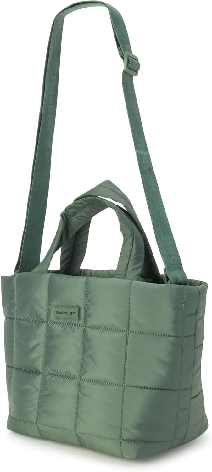 Reebok Crossbody Bags for Women - Lightweight Nylon Small Cross Body Bag Purse with Adjustable Strap for Casual Travel