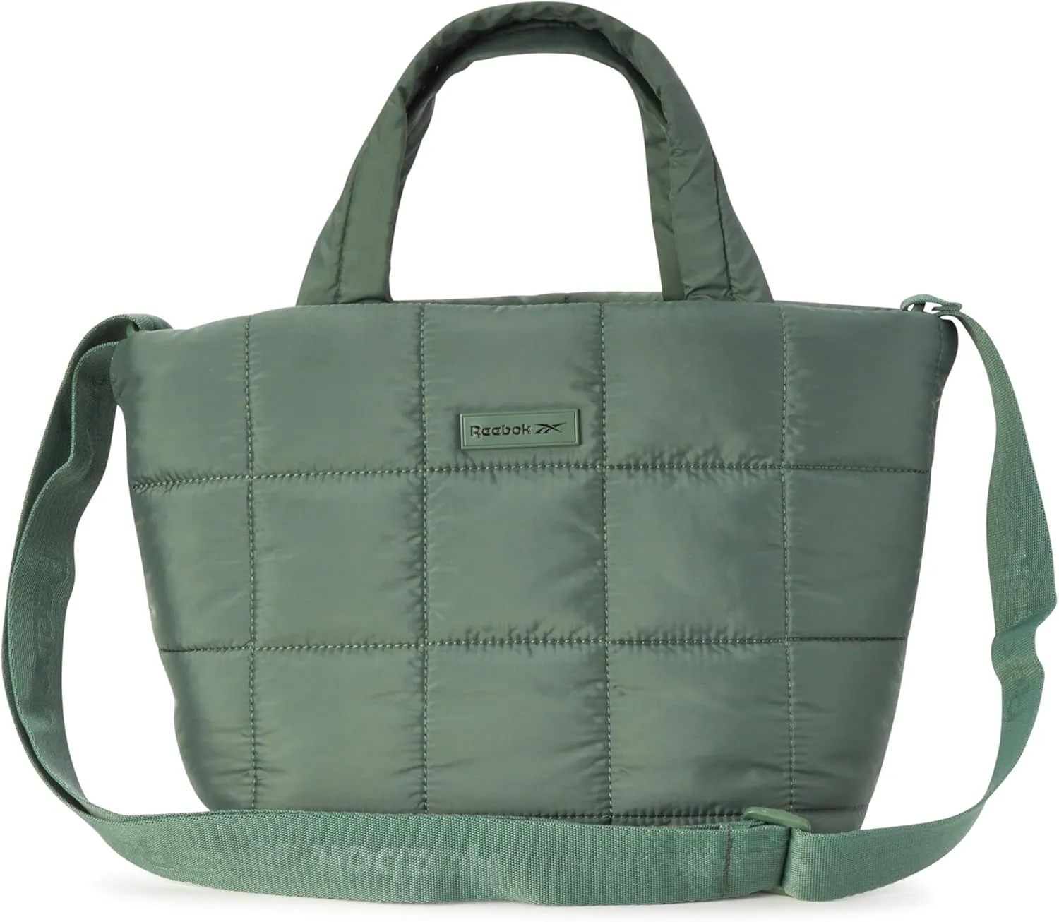 Reebok Crossbody Bags for Women - Lightweight Nylon Small Cross Body Bag Purse with Adjustable Strap for Casual Travel