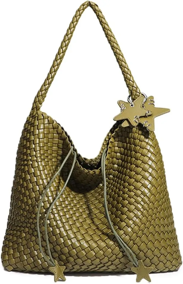 Rejolly Tote Bag for Women Buckle Belt Leather Handbag Top Handle Trendy Shoulder Purse