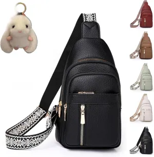 Relevantk Crossbody Bag, Wbougisay Crossbody Bag, Large Capacity Anti-Theft Solid Color Crossbody Bag