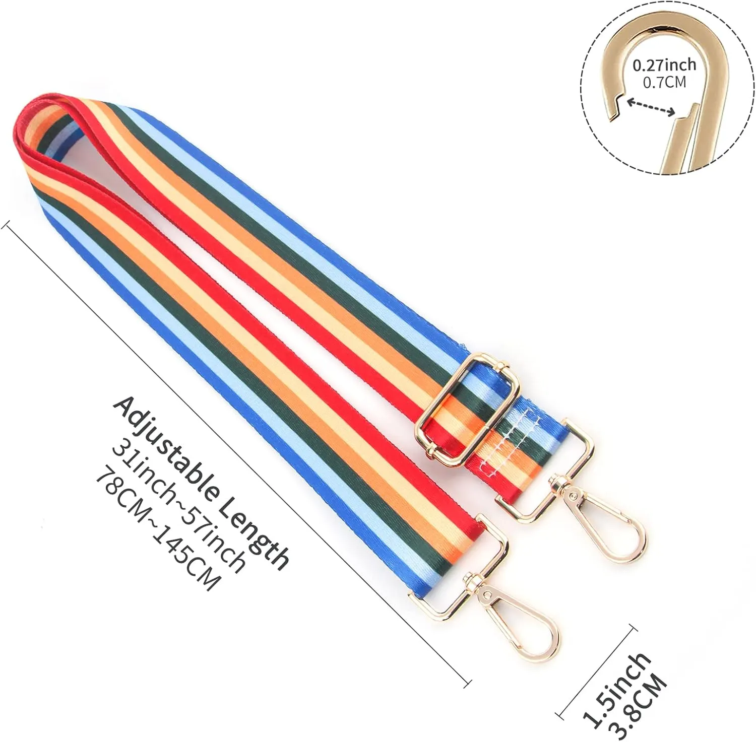Replacement Purse Strap,Wide Adjustable Crossbody Straps for Handbags
