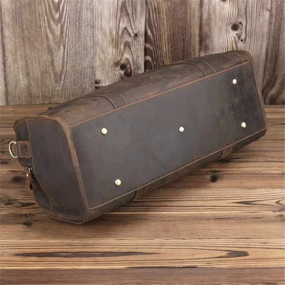 Retro Men's Bag Handbag Shoulder Messenger Casual Travel Bag Large Capacity Men's Bag