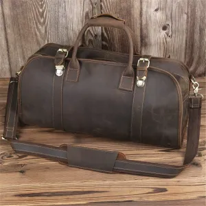Retro Men's Bag Handbag Shoulder Messenger Casual Travel Bag Large Capacity Men's Bag