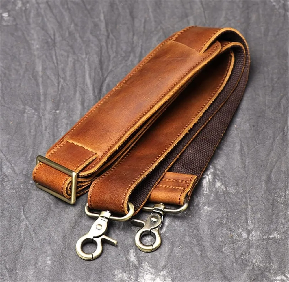 Retro Men's Casual Business Handbags Short Travel Shoulder Diagonal Luggage Bag