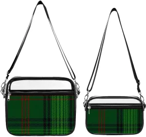 Ross Hunting Clan Family Tartan Transparent Cross Bag Two-piece Set