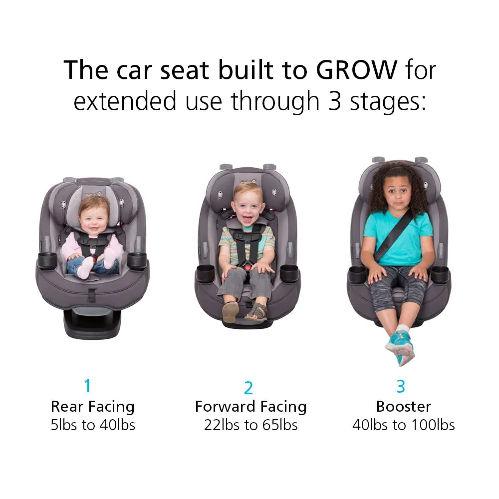 Safety 1st Grow and Go All-in-One Convertible Car Seat & onBoard 35 LT Adjustable Infant Car Seat Base