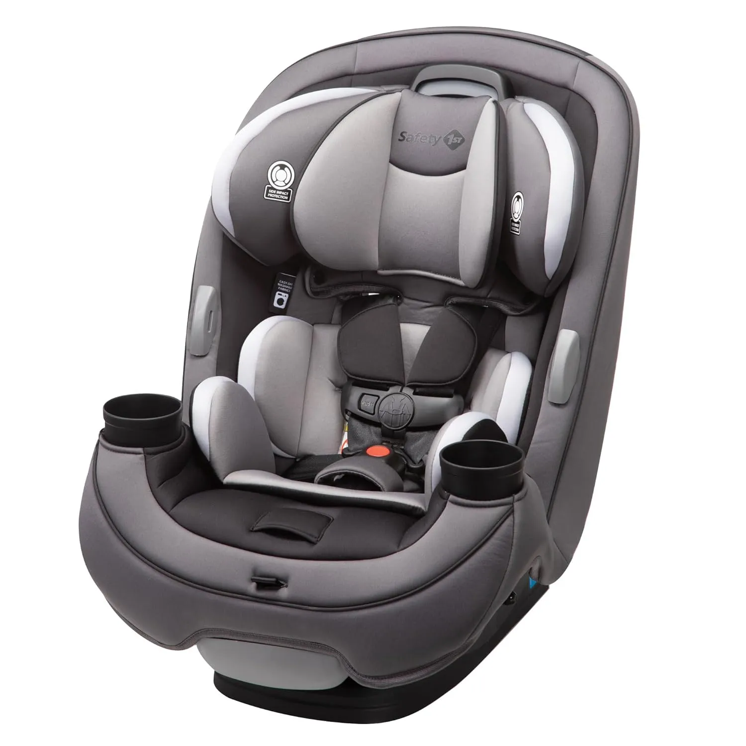 Safety 1st Grow and Go All-in-One Convertible Car Seat, Evening Dusk & onBoard 35 LT Adjustable Infant Car Seat Base