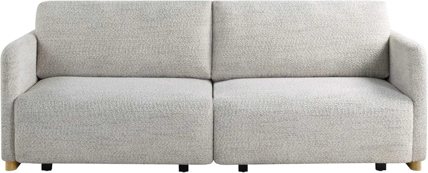 Serta Vail Convertible Sofa, Ivory