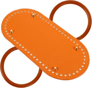 SEWACC Craft Bag Bottom Decorative Base Board Wood and Artificial Leather Handbag Shaper