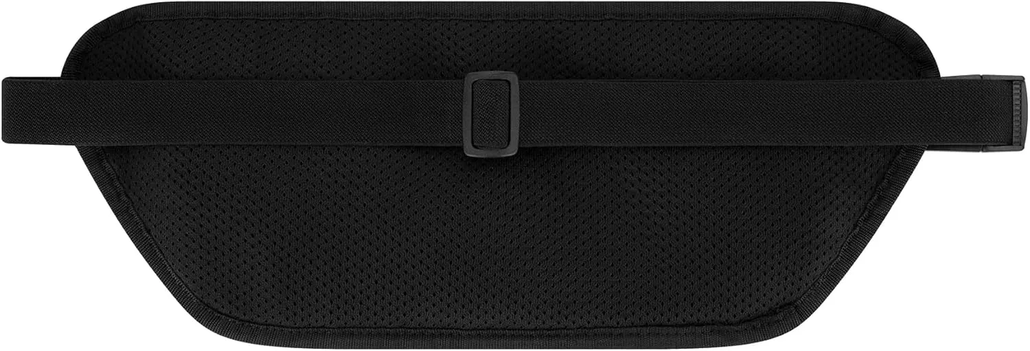 Sherpani Jett, Anti Theft Waist Pouch, Slim Money Belt Bag for Travel, Blocking Hidden Wallet Belt Bag, Secure Travel Pouch for Women, RFID Protection, Travel Gift for Mothers Day 2025 (Sterling)