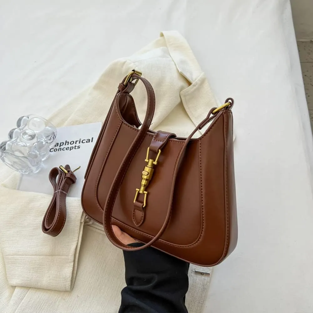 Shoulder Bag Purse for Women, Handbag Crossbody Bag Underarm PU Leather Wallet Tote