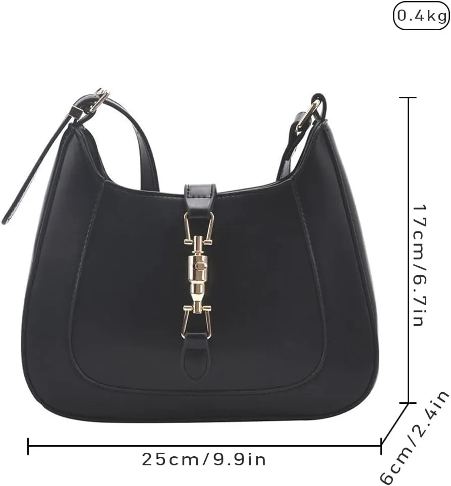 Shoulder Bag Purse for Women, Handbag Crossbody Bag Underarm PU Leather Wallet Tote