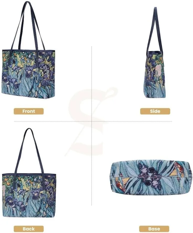 Signare Tapestry Shoulder Bag Tote Bag for Women with Travel or Work Tote Bags for Women
