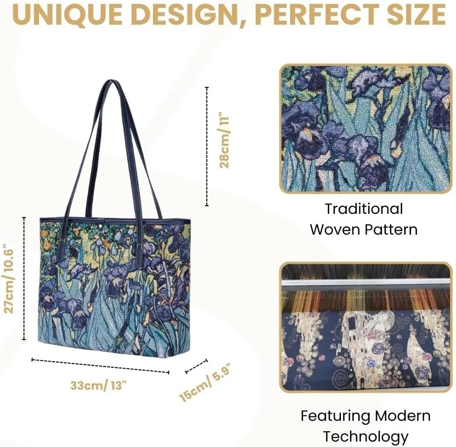 Signare Tapestry Shoulder Bag Tote Bag for Women with Travel or Work Tote Bags for Women