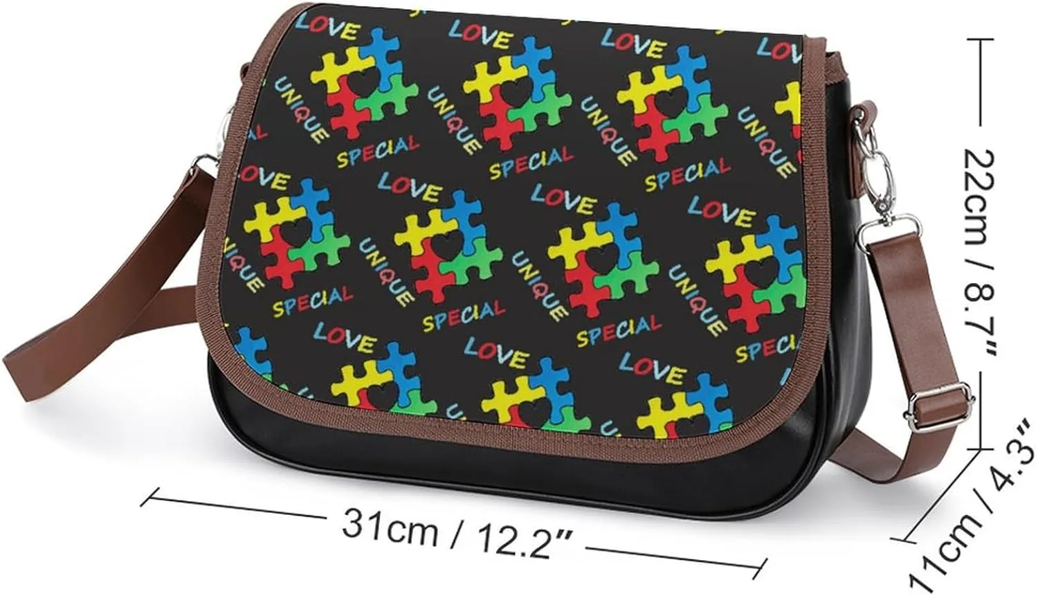 Small Leather Crossbody Purse for Women Men Ladies Handle Shoulder Bags