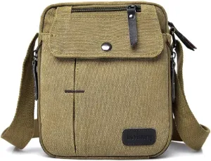 Small Shoulder Bags Canvas Travel Purse Casual Messenger Bag Mens Womens Mini Crossbody Purse