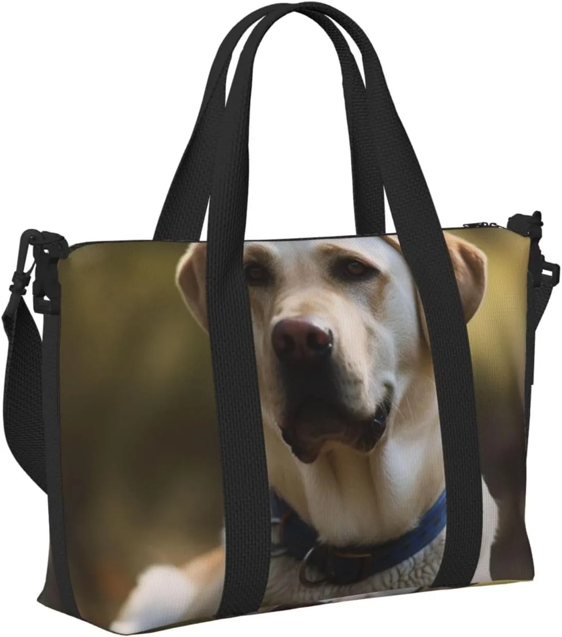 Sports Gym Bag for Women Men Travel Duffel Bag Tote Weekender Bag Carry on Overnight Bag for Travel Swimming Fitness Workout Sports Labrador Duffle Bag