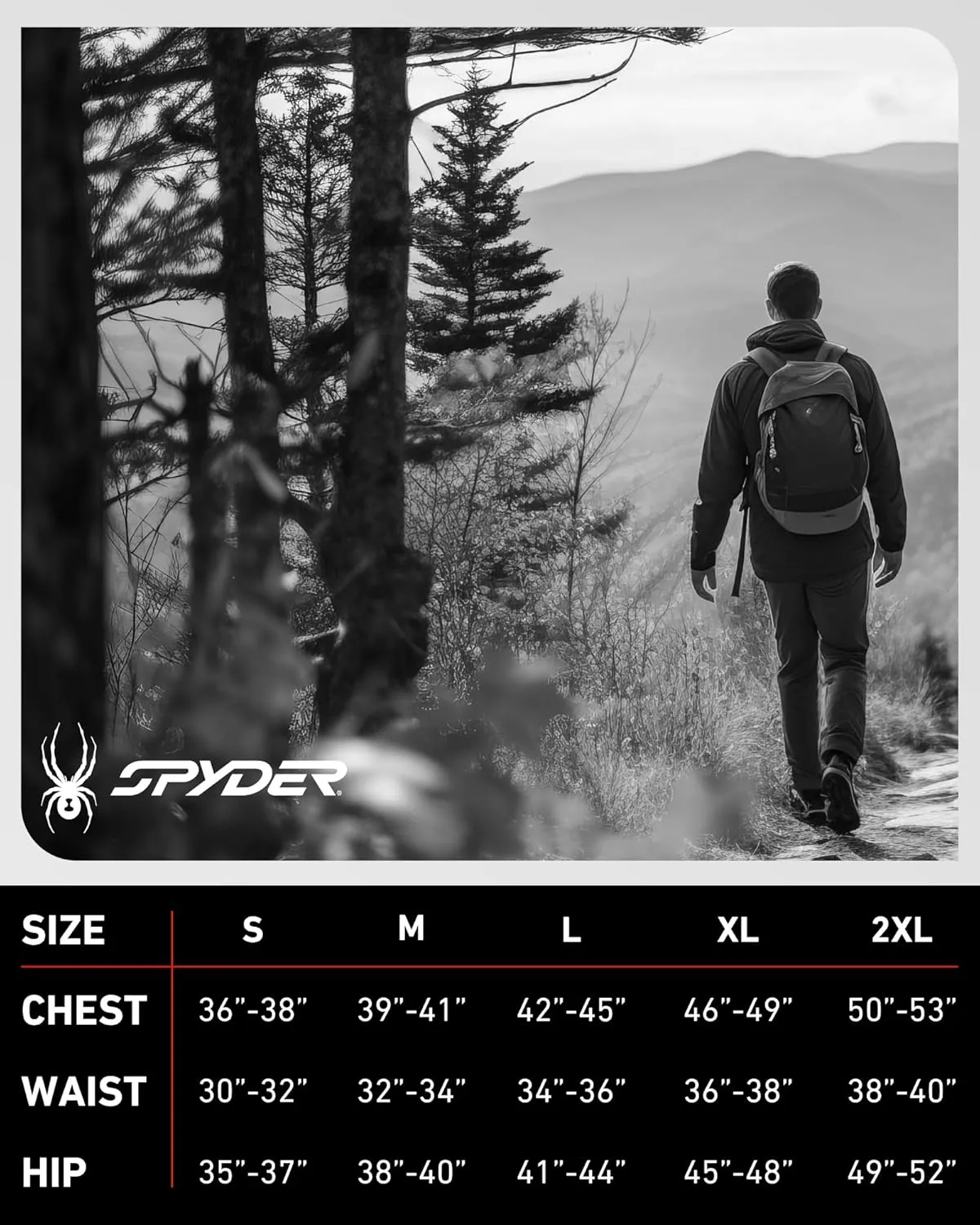 Spyder Mens Rain Jacket - Wind & Water Resistant Hooded Lightweight Rain Coats for Travel and Golf (Sizes: S-L)