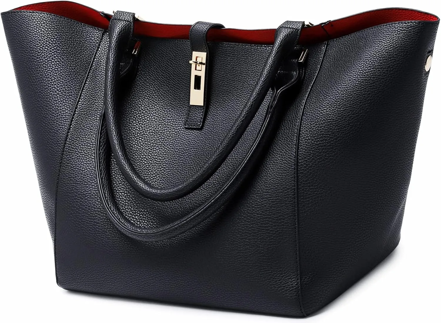 sqlp Large Work Tote Bag for Women Designer Purses and Handbags Big Bucket bags Ladies Travel Crossbody Purse Fuchsia