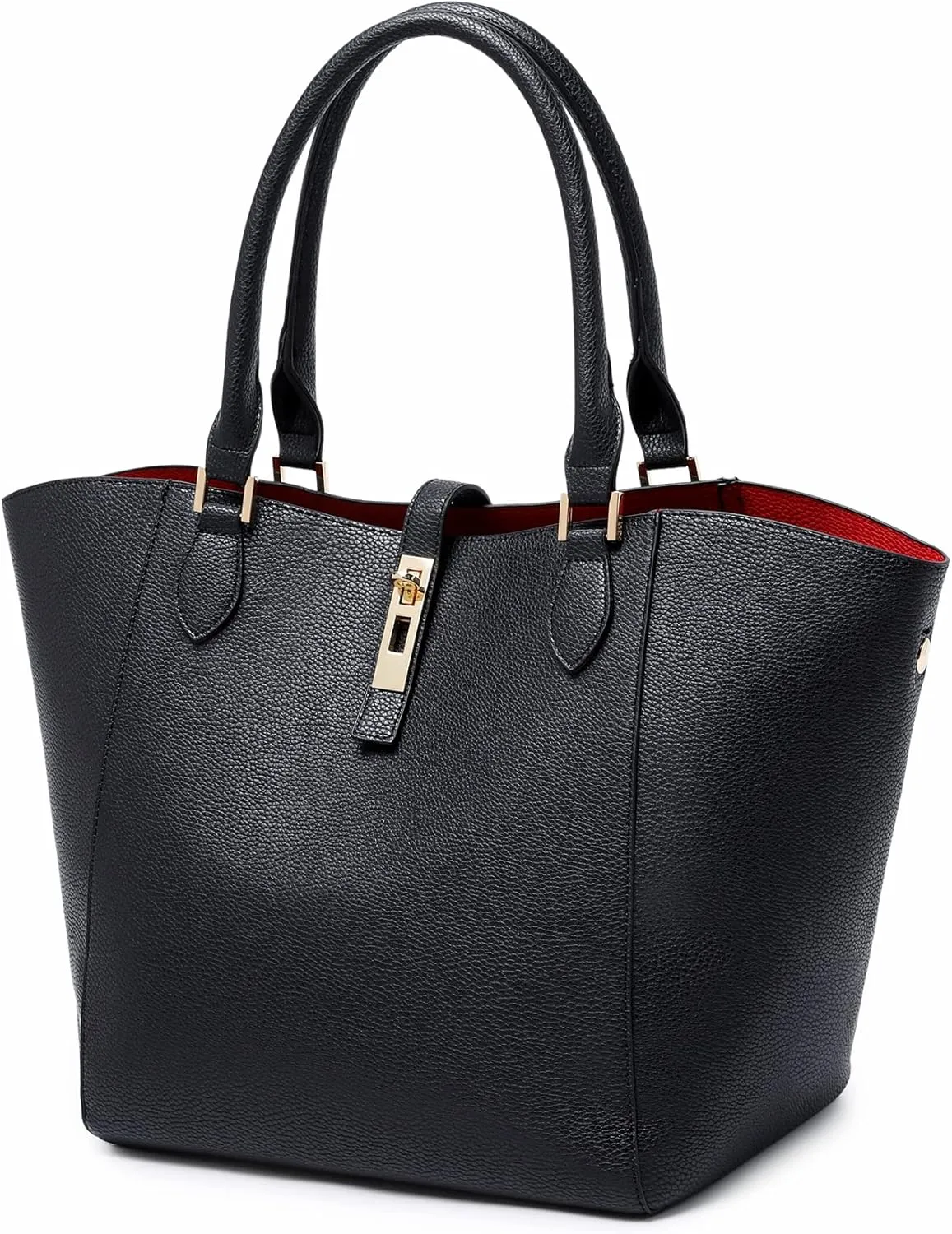 sqlp Large Work Tote Bag for Women Designer Purses and Handbags Big Bucket bags Ladies Travel Crossbody Purse Fuchsia