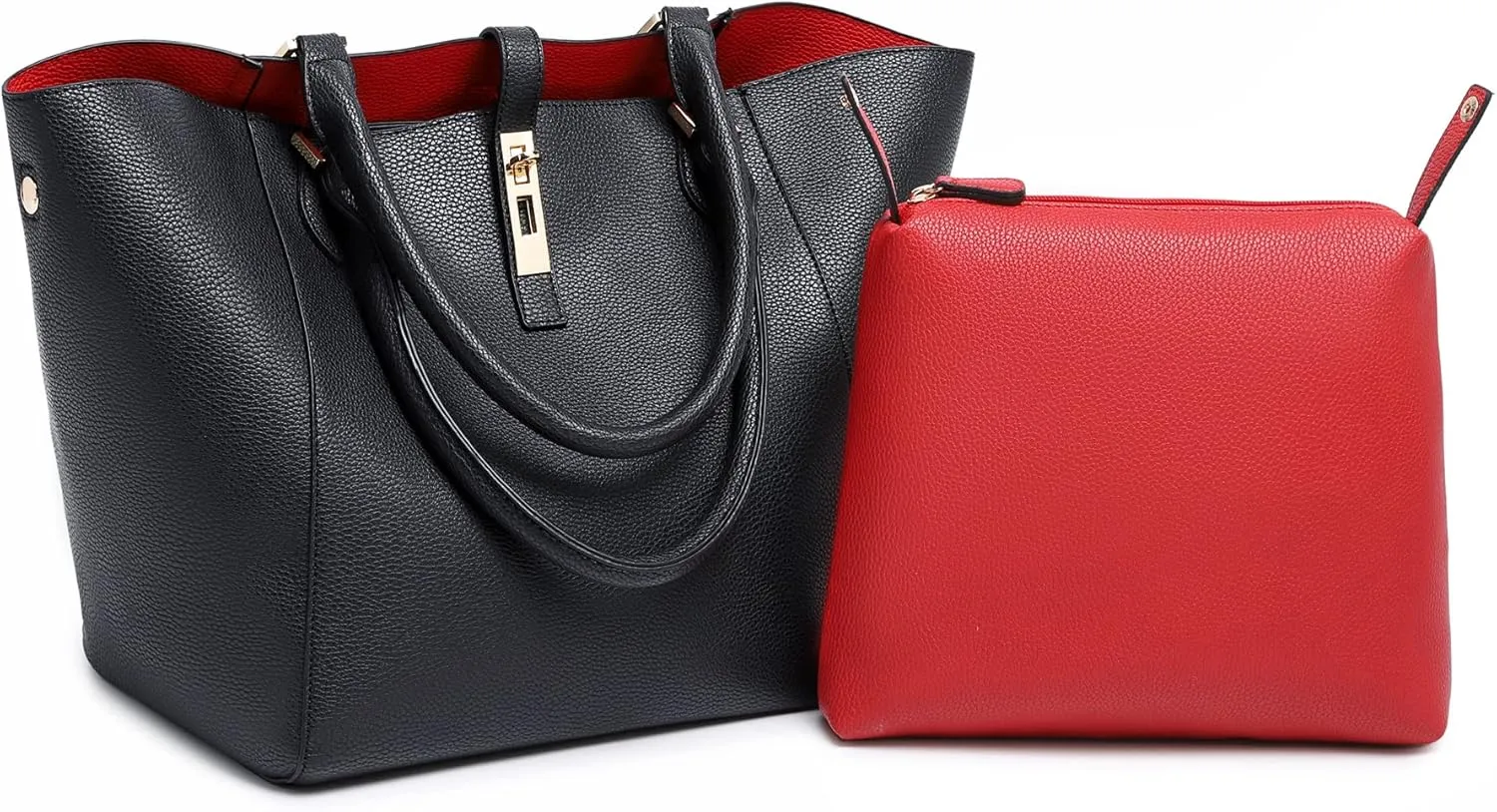 sqlp Large Work Tote Bag for Women Designer Purses and Handbags Big Bucket bags Ladies Travel Crossbody Purse Fuchsia