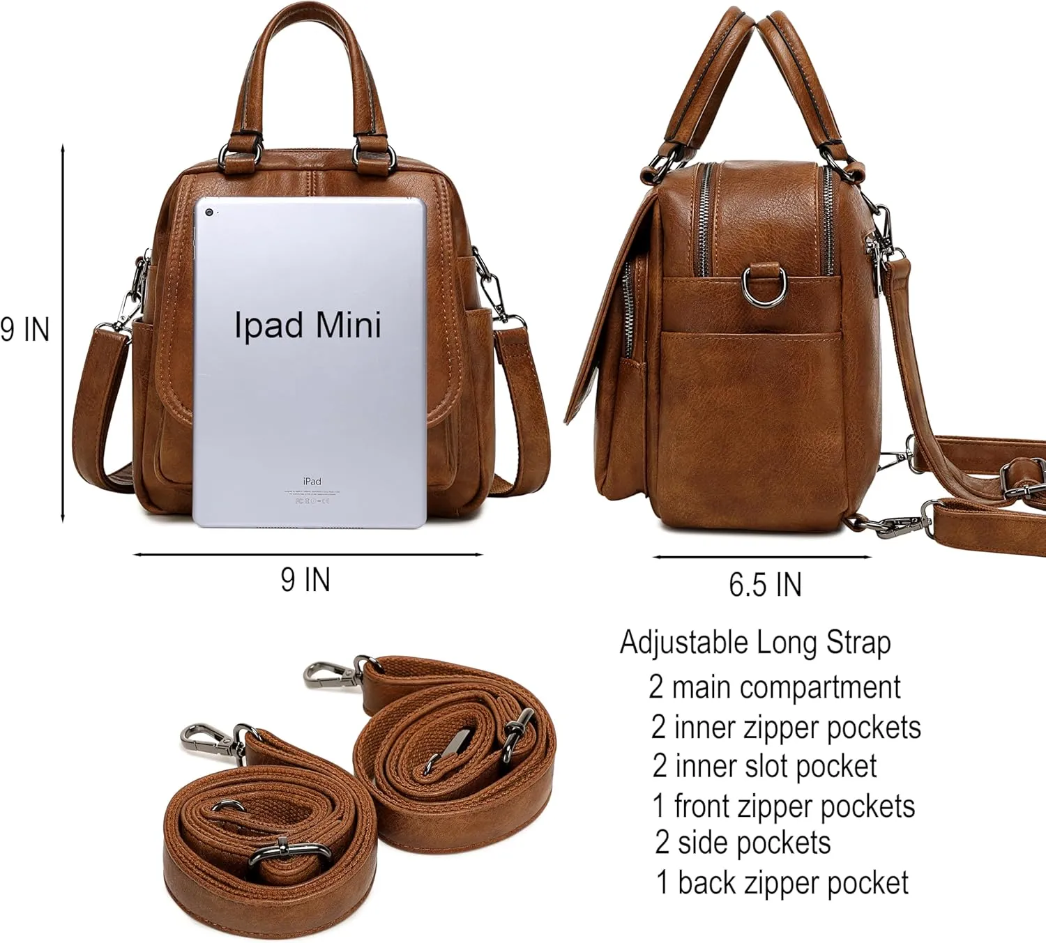 sqlp Small Backpack Purse for Women Fashion Daily Use Purses Back Pack Travel Shoulder Bags
