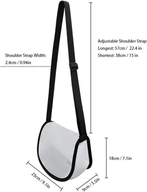 St. Patrick Clover Casual Shoulder Bag Crystal Rose Women Canvas Messenger Bag Starry Night Crossbody Satchel Bags