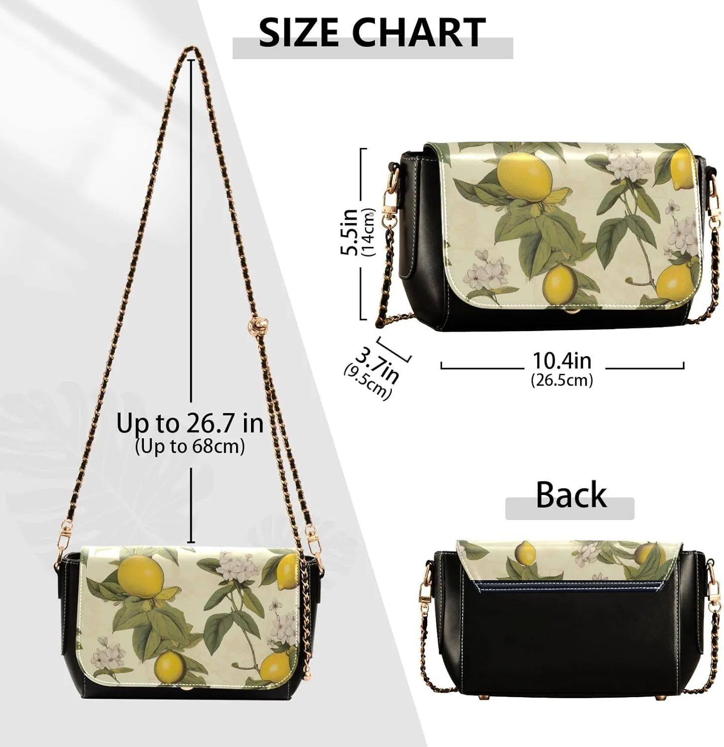 Starry Night with Sand and Moon Pu Leather Shoulder Bag for Women, Shoulder Bags for Women, Leather Shoulder Bags