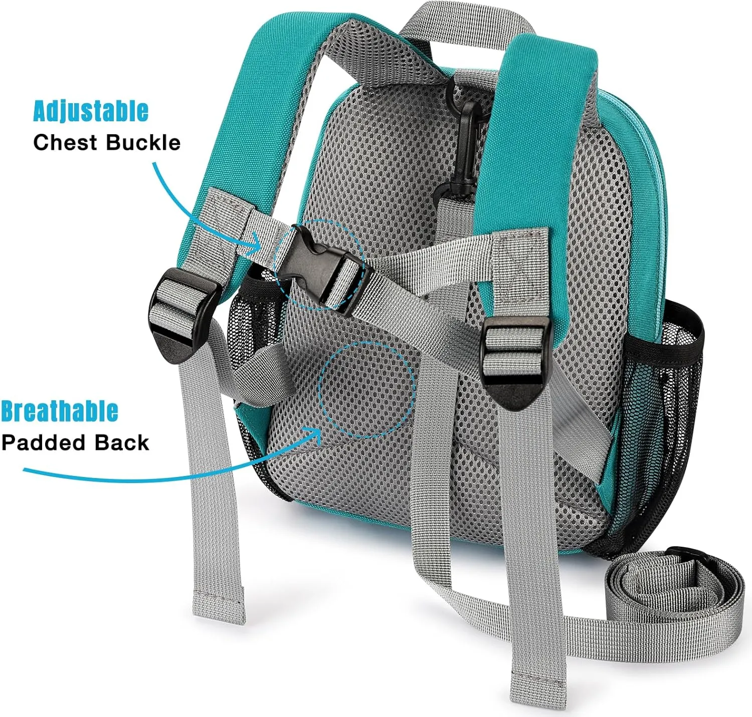 STEAMEDBUN Toddler Backpack Leash for 1-3: Backpack with Leash for Boys Girls - Anti-Lost Harness Backpack for Walking