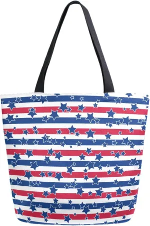 Stylish Print Extra Large Shoulder Tote Bag for Beach Travel Weekender Gym Grocery Shopping…