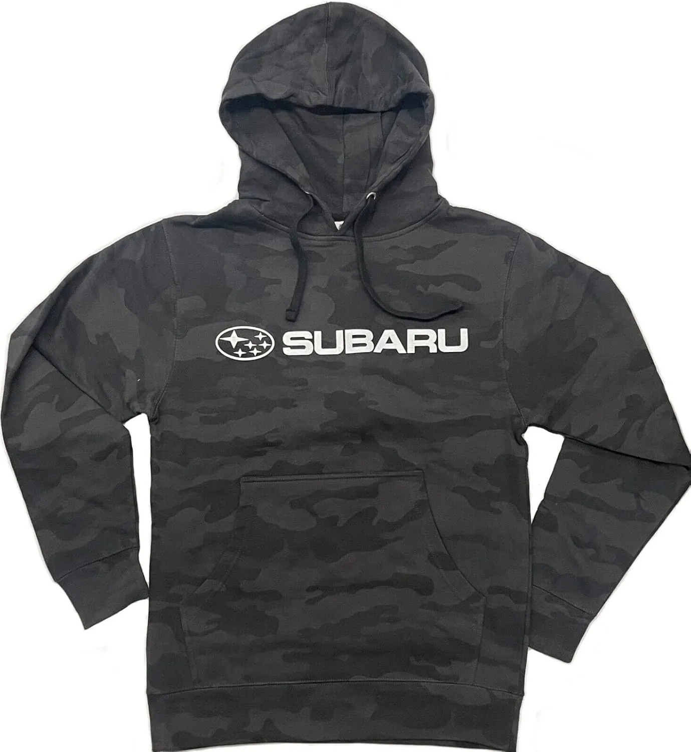 Subaru Logo Green Camo Pullover Forester Impreza WRX STI Legacy Ascent Outback Hoodie NEW SWEATSHIRT Green or Black (Black, Medium)