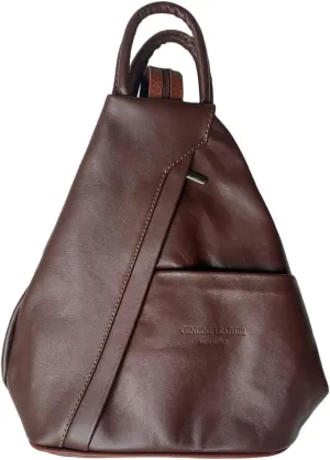 Submedium Leather Backpack Convertible Purse