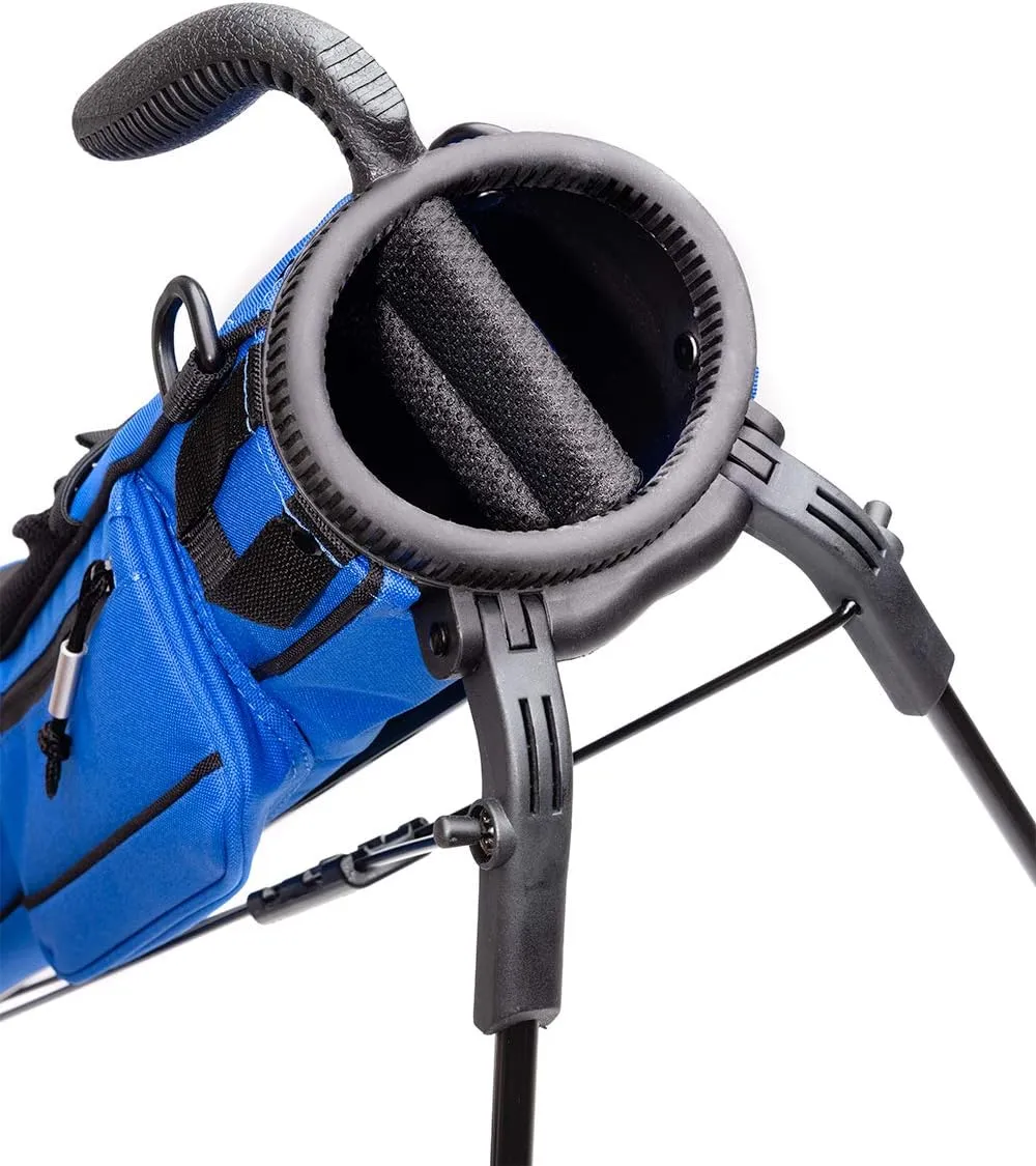 Sunday Golf - Lightweight Sunday Golf Bag with Strap and Stand – Easy to Carry and Durable Pitch n Putt Golf Bag – Golf Stand Bag for The Driving Range, Par 3 and Executive Courses – 31.5 inches Tall…