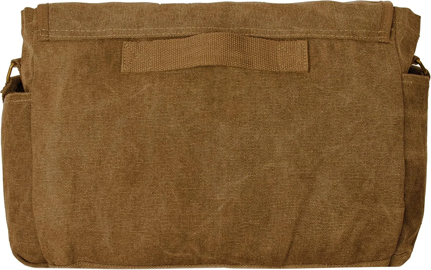 Sweetbriar Classic Vintage Messenger Bag - Original Heavyweight Cotton Canvas Shoulder Bag with Upgraded Features