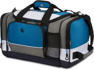 SwissGear Apex Duffle Bag for Travel and Gym with Bungee-Cord System