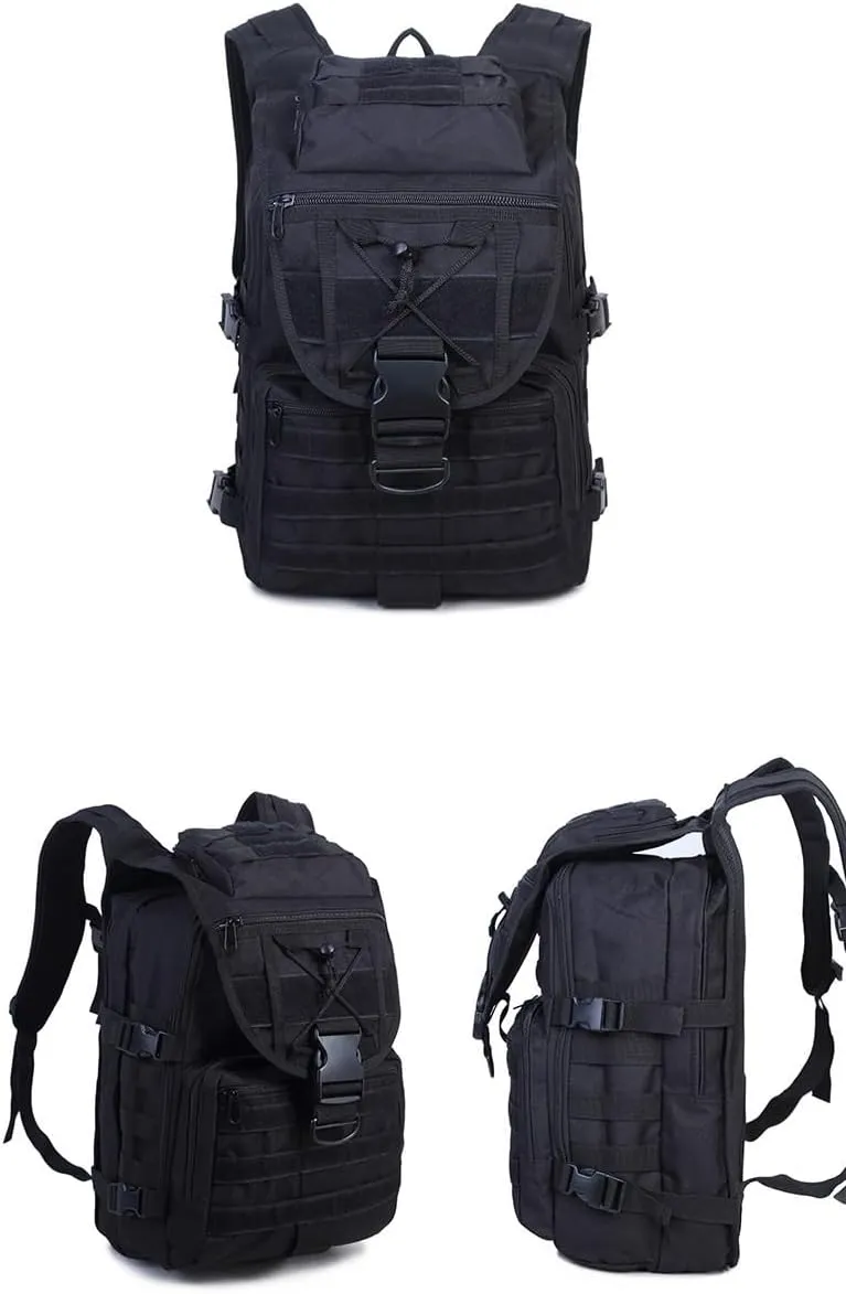 Tactical Backpack Military Molle Hiking 40L Outdoor camouflage travel camping tactical army green