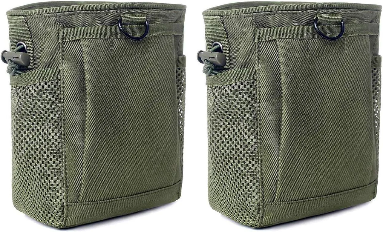 Tactical Molle Dump Pouch Drawstring Magazine Dump Bag Military Utility Belt Ammo Pouch