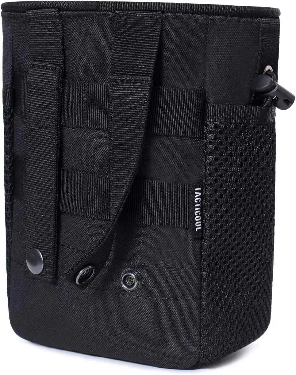 Tactical Molle Dump Pouch Drawstring Magazine Dump Bag Military Utility Belt Ammo Pouch