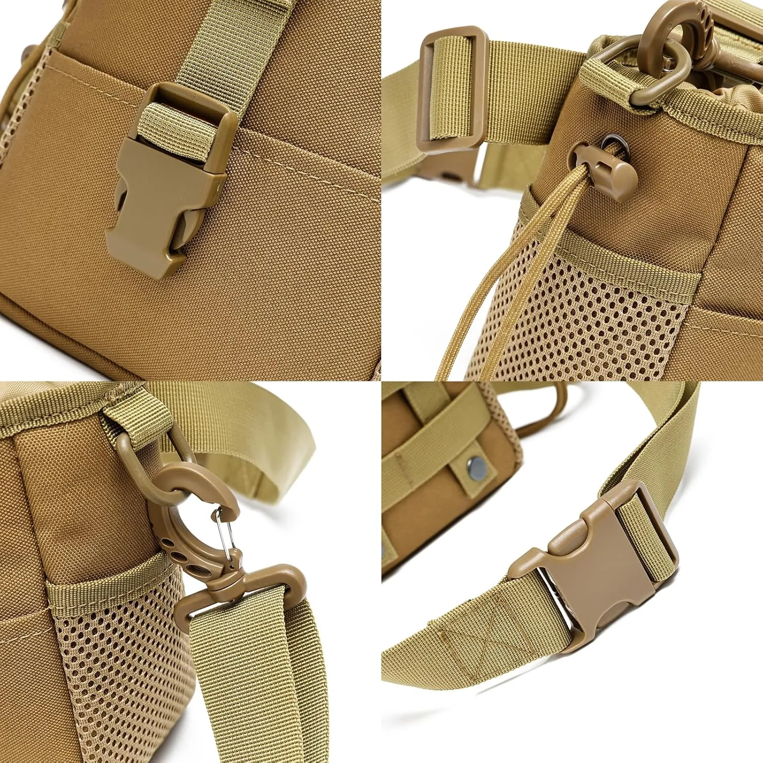 Tactical Molle Dump Pouch Roll-Up Drawstring Magazine Utility Pouch Folding Dump Bag Military Belt Ammo pouch