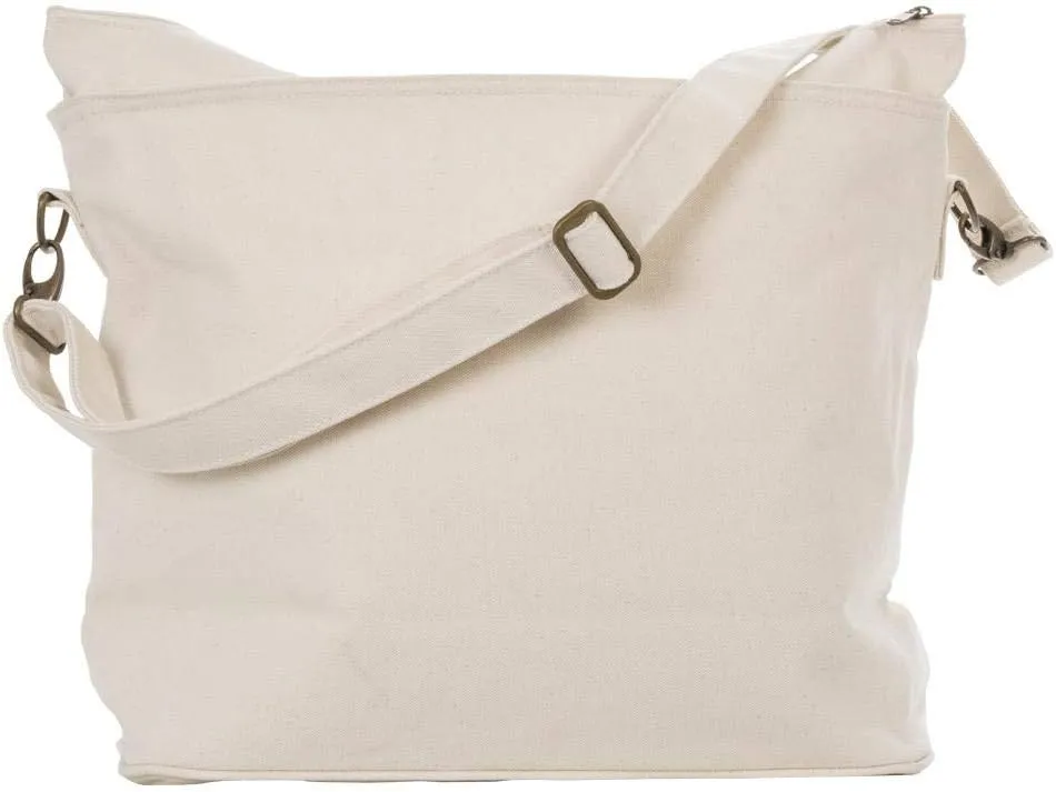 Tag&Crew Urban Shoulder Unisex Travel Tote Canvas Messenger Cross Body Bag for Office School College