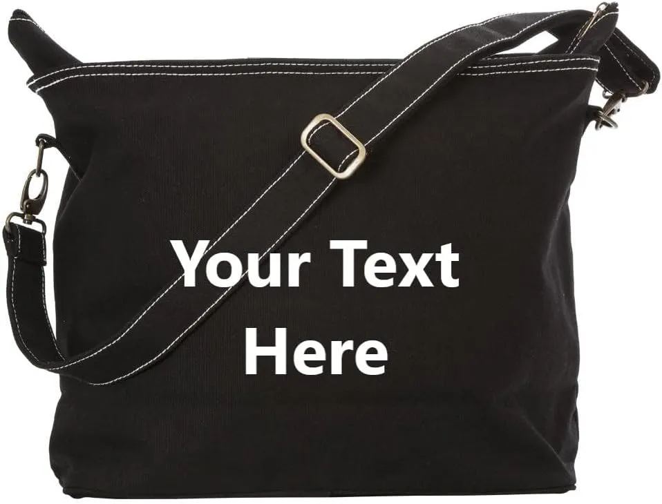 Tag&Crew Urban Shoulder Unisex Travel Tote Canvas Messenger Cross Body Bag for Office School College