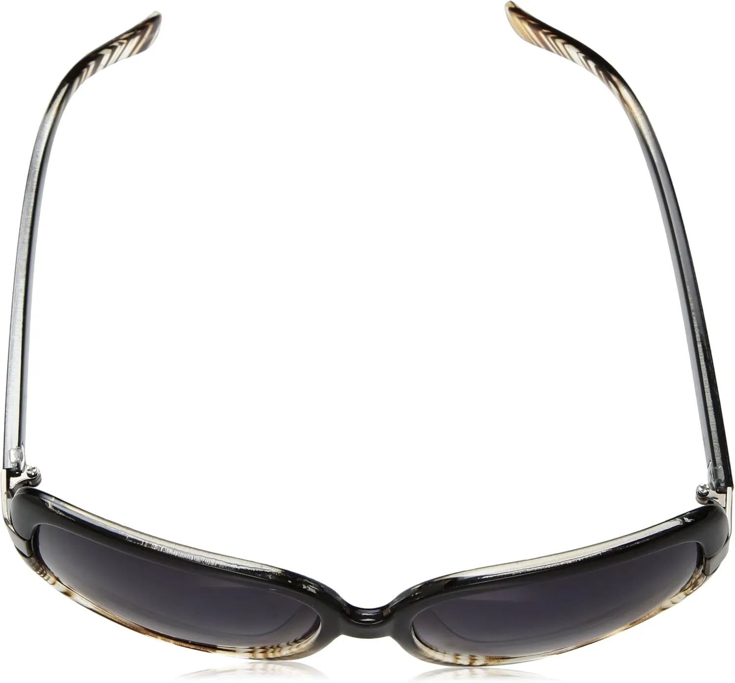 TAHARI Women's Th124 Oversized 100% Uv400 Protective Rectangular Sunglasses. Elegant Gifts for Her, 58 Mm