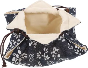 Tea Set Bag Drawstring Chinese Teaware Storage Teapot Teacup Holder Bag for Travel
