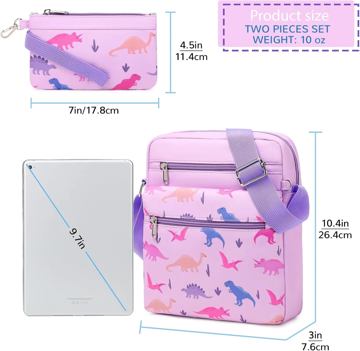 Teen Girls Crossbody Purse Bag for Kids girls 8-9, 9-10, 10-12
