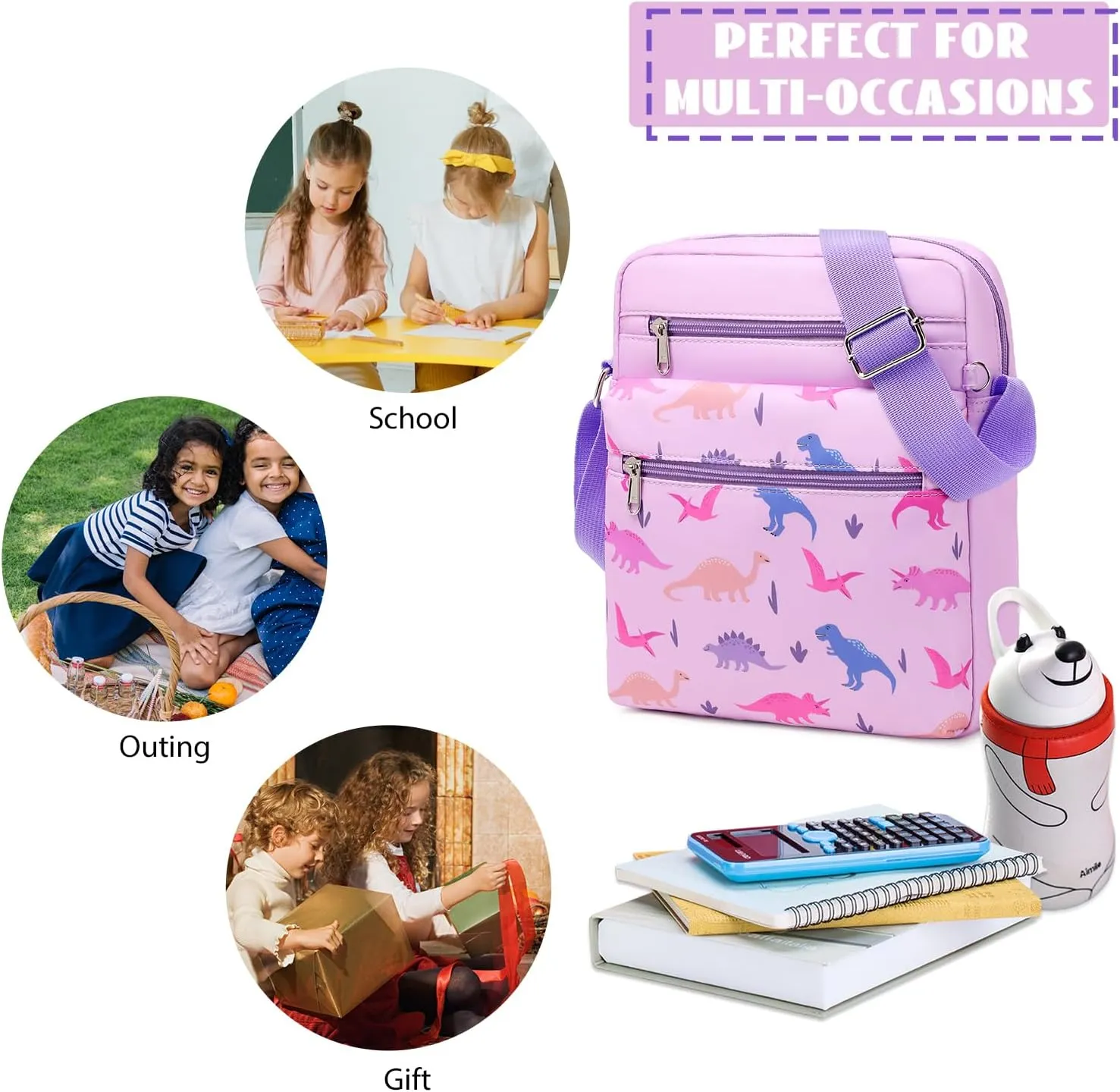 Teen Girls Crossbody Purse Bag for Kids girls 8-9, 9-10, 10-12